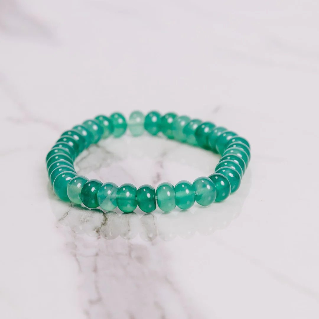 Green Onyx Button Bracelet - Tribute StoreRobyn Real Jewels