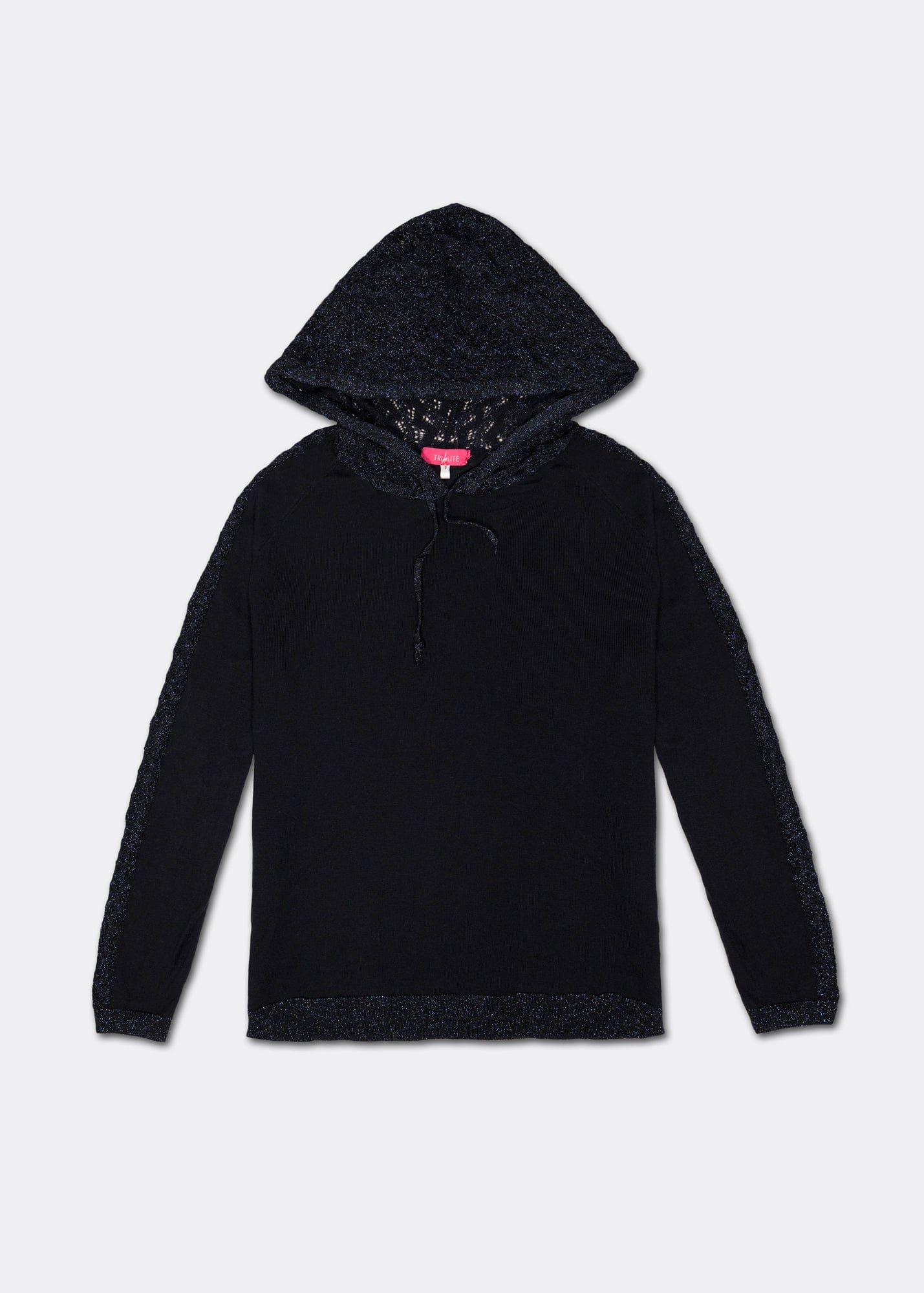 Supreme channel outlet hooded sweatshirt black