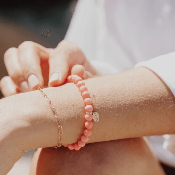 Pink Coral Bracelet - Tribute StoreRobyn Real Jewels
